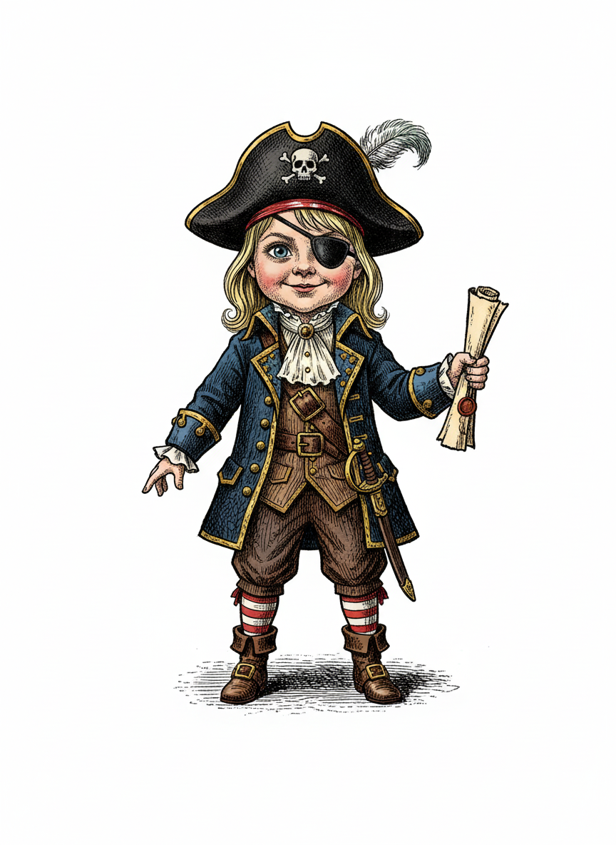 Captain Ashley - Victorian Illustration