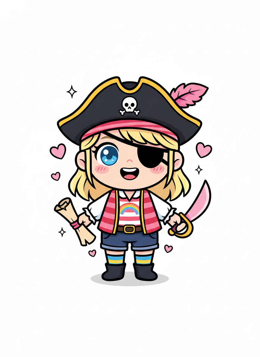 Captain Ashley - Kawaii Cute