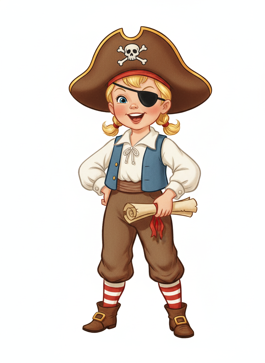 Captain Ashley - Vintage Storybook