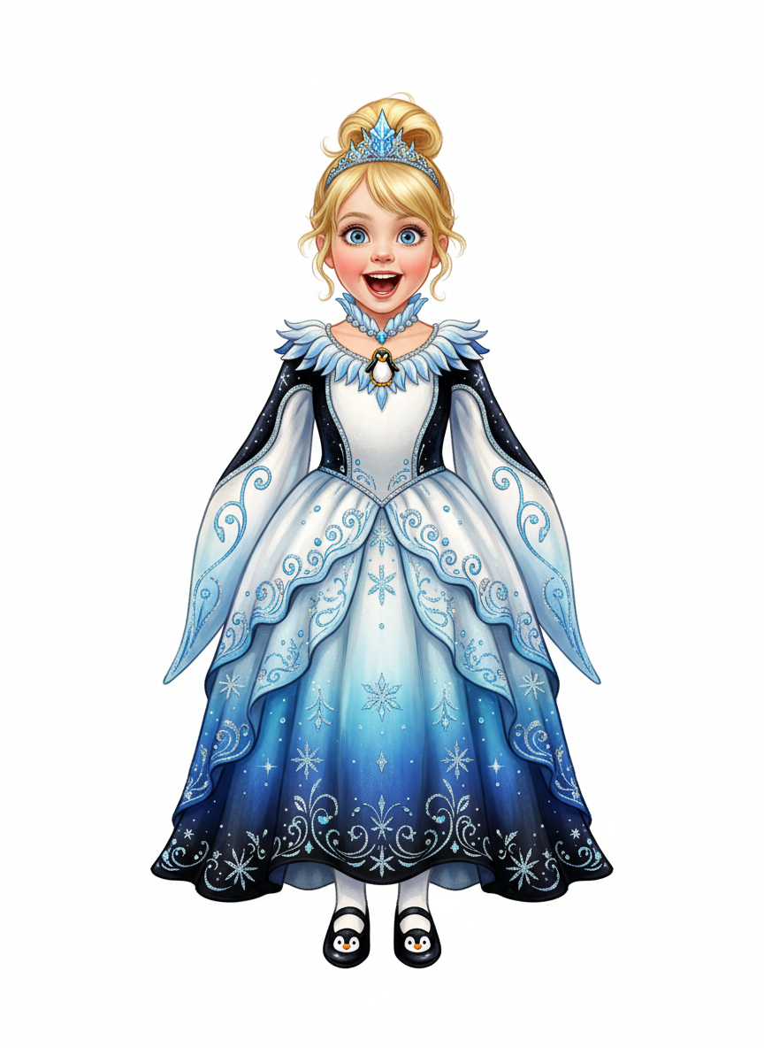 Ashley the Penguin Princess - Fairy Tale Classic