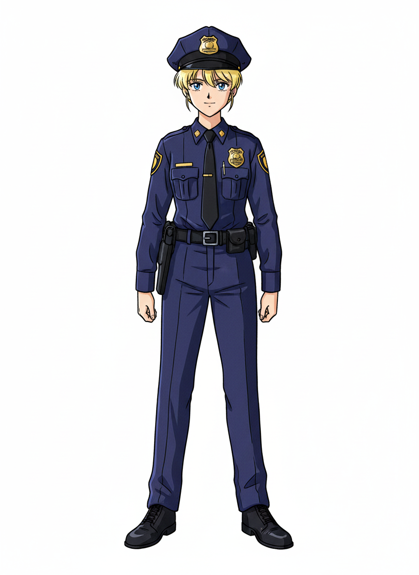 Officer Ashley - Classic Anime