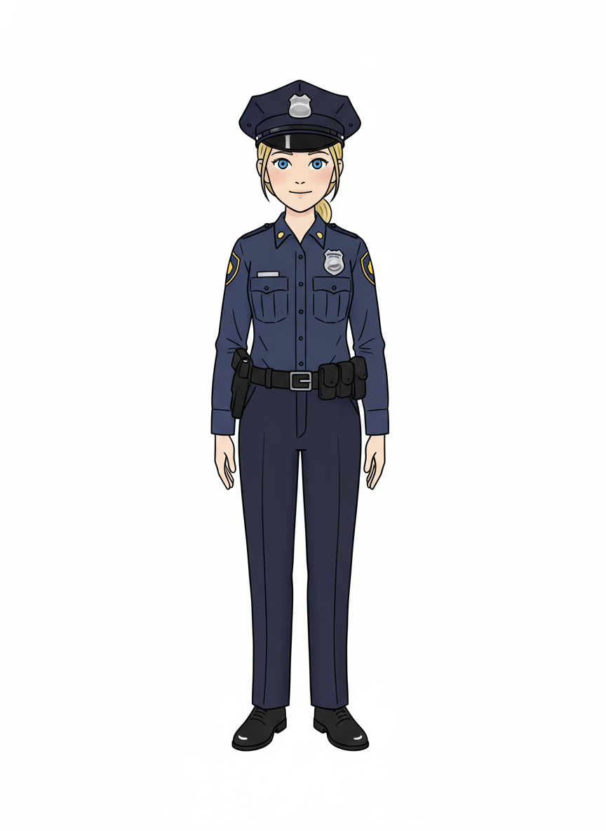 Officer Ashley - Minimalist