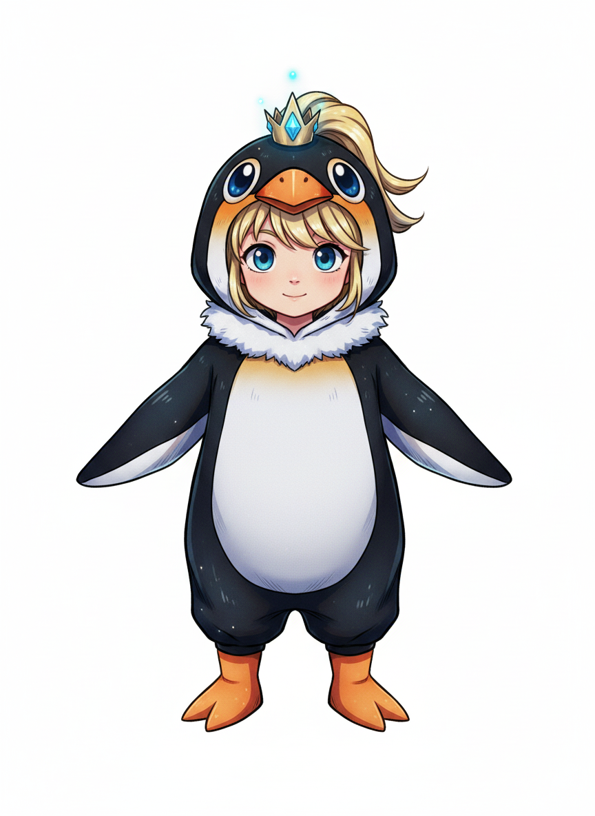 Ashley the Penguin Princess - Webtoon Anime