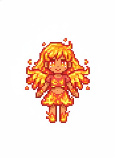 My Girl the Phoenix 🌟 - Pixel Art