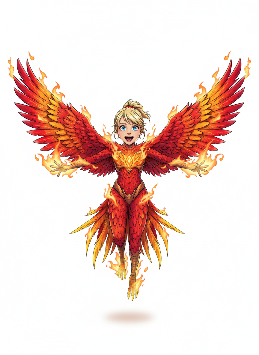 Ash the Firebird - Webtoon Anime