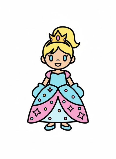Ashley the Princess 👑 - Preschool Simple