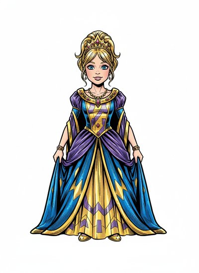 Ashley the Princess 👑 - Comic Book