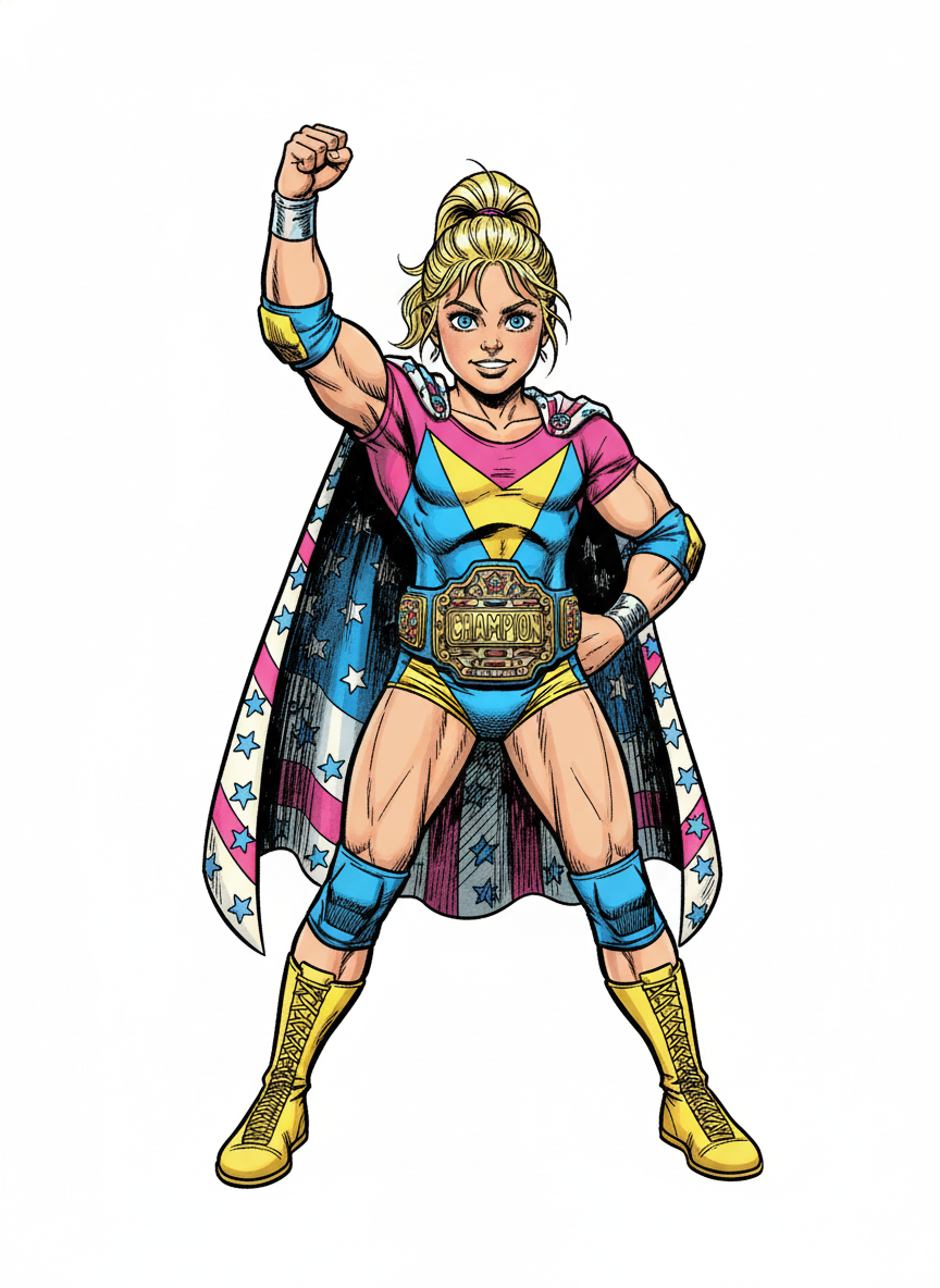 Champion Ashley - Comic Book