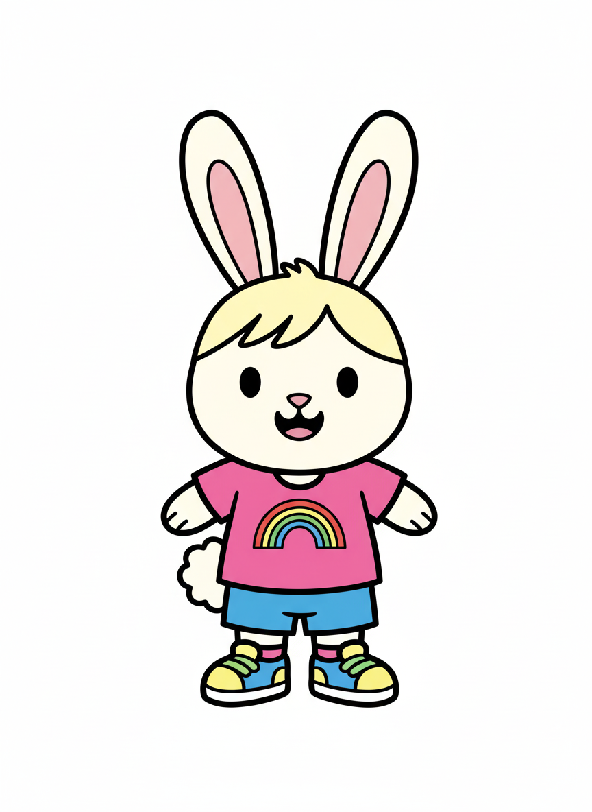 Ashley the Hopster - Preschool Simple