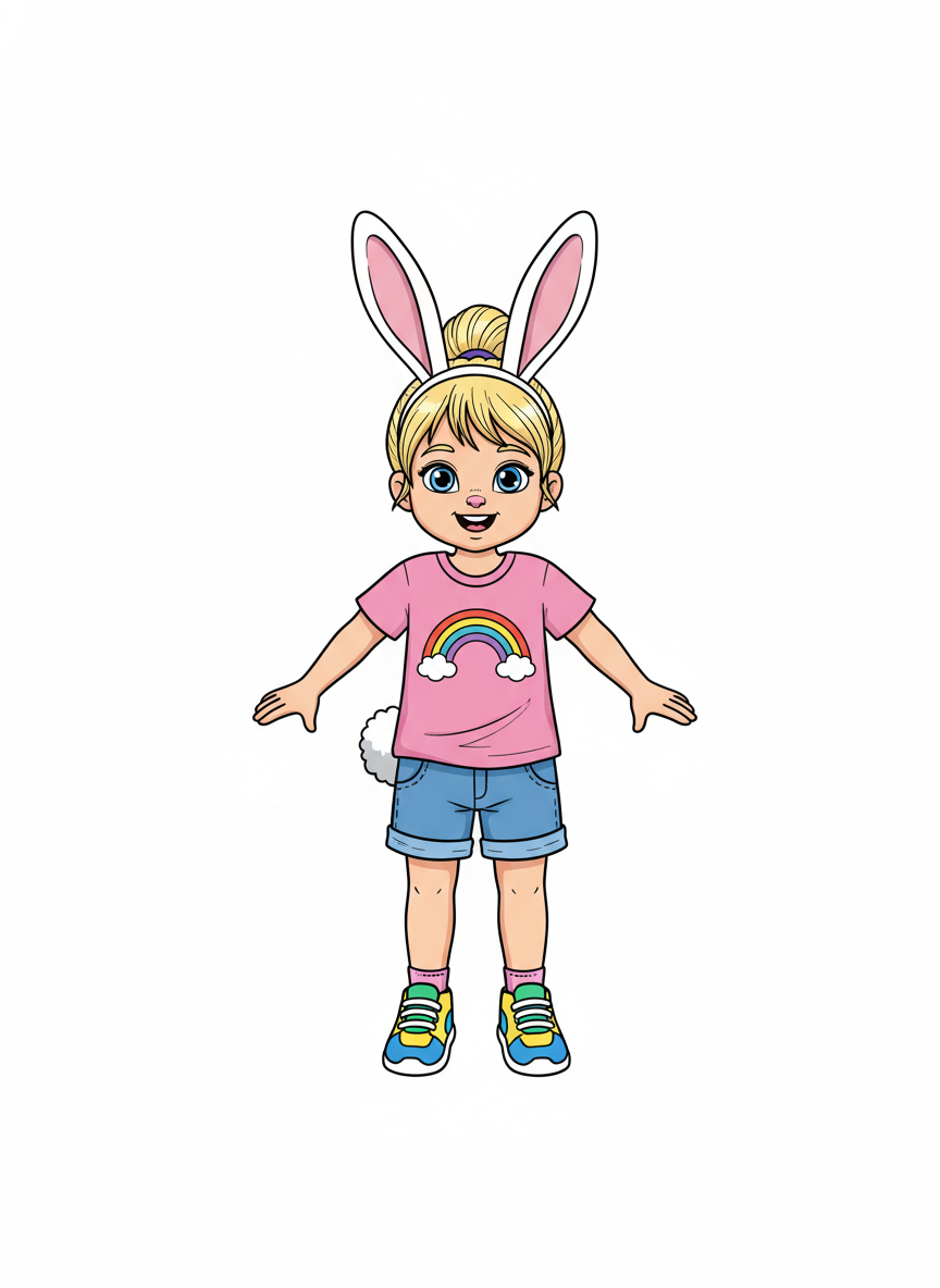 Ashley the Hopster - Classic Coloring Book