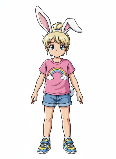 Ashley's Bunny Adventures 🐰 - Classic Anime