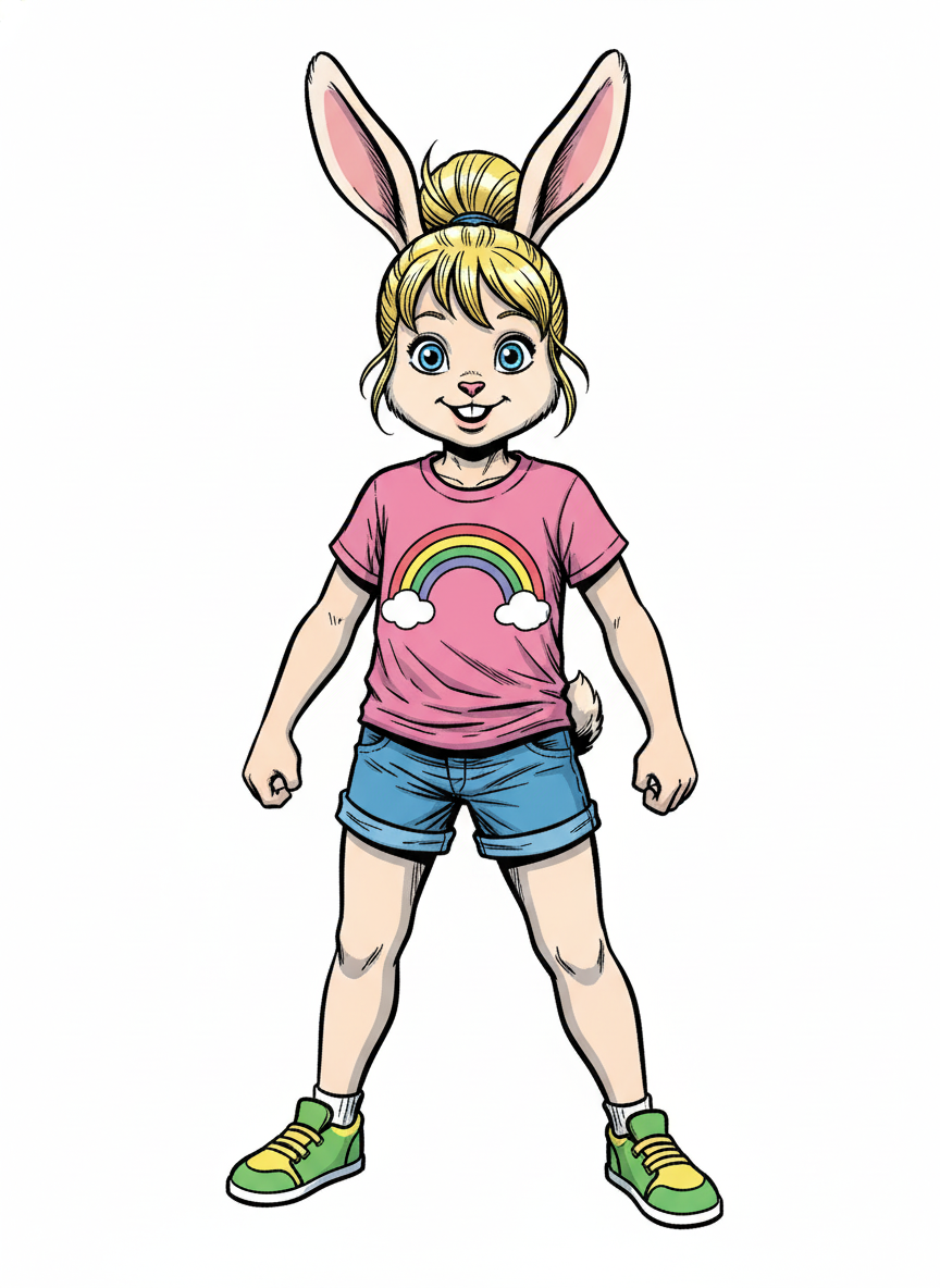Ashley the Hopster - Comic Book