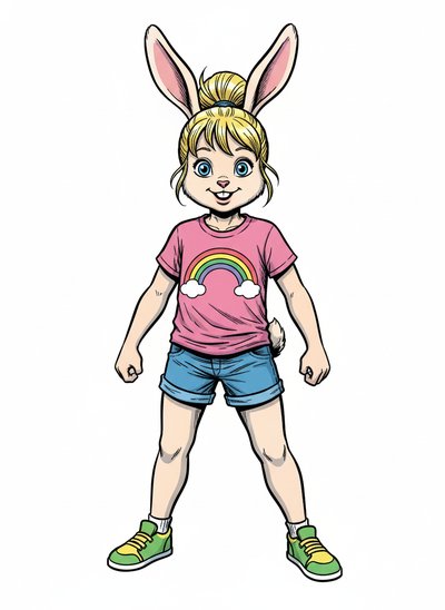 Ashley's Bunny Adventures 🐰 - Comic Book