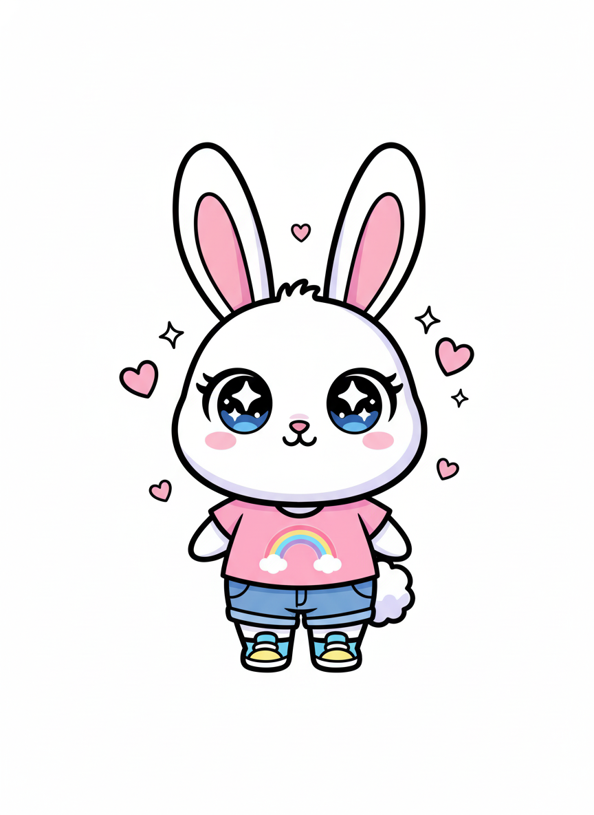 Ashley the Hopster - Kawaii Cute