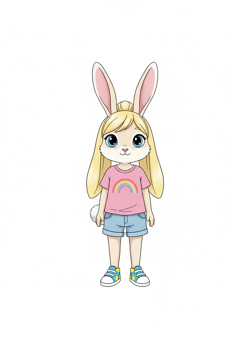 Ashley the Hopster - Minimalist