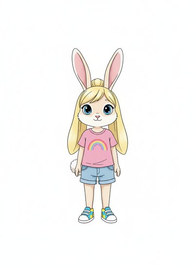 Ashley's Bunny Adventures 🐰 - Minimalist