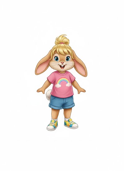 Ashley's Bunny Adventures 🐰 - Vintage Storybook