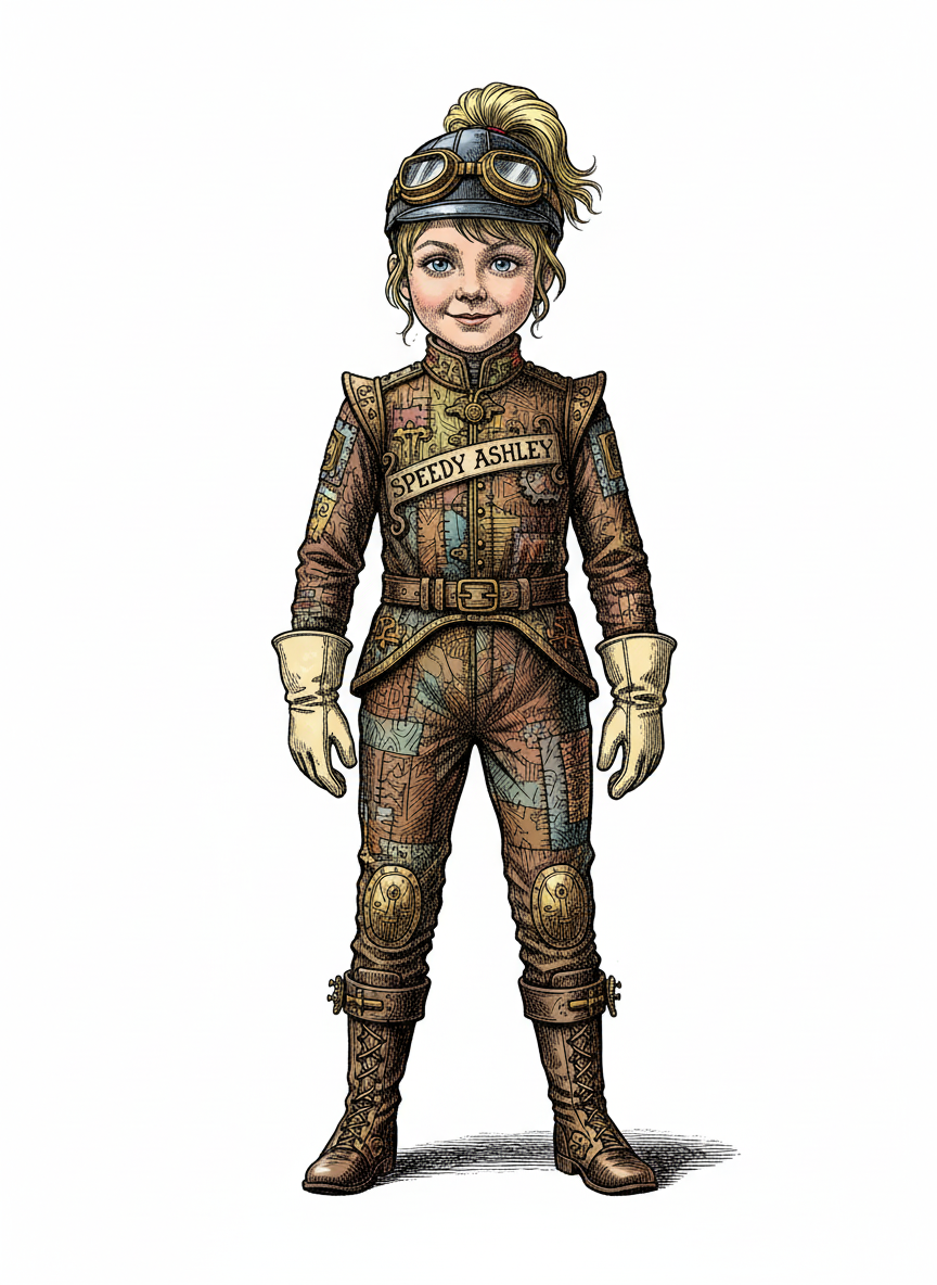 Speedy Ashley - Victorian Illustration