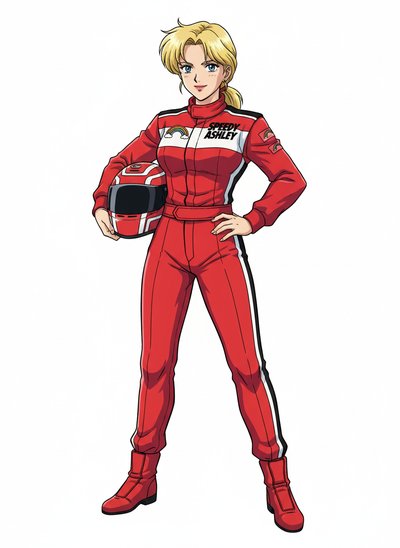 Ashley the Race Car Wonder 🚗 - Classic Anime