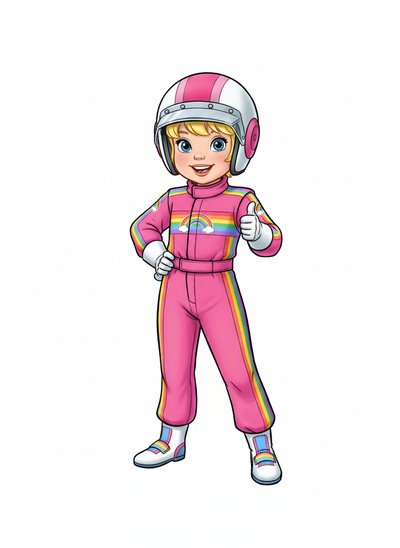 Ashley the Race Car Wonder 🚗 - Golden Age Animation
