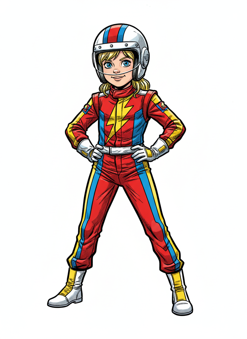 Speedy Ashley - Comic Book