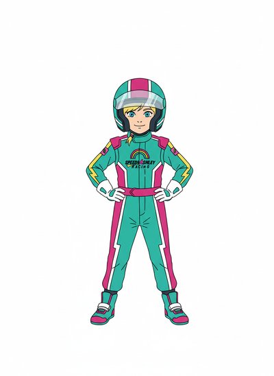 Ashley the Race Car Wonder 🚗 - Minimalist