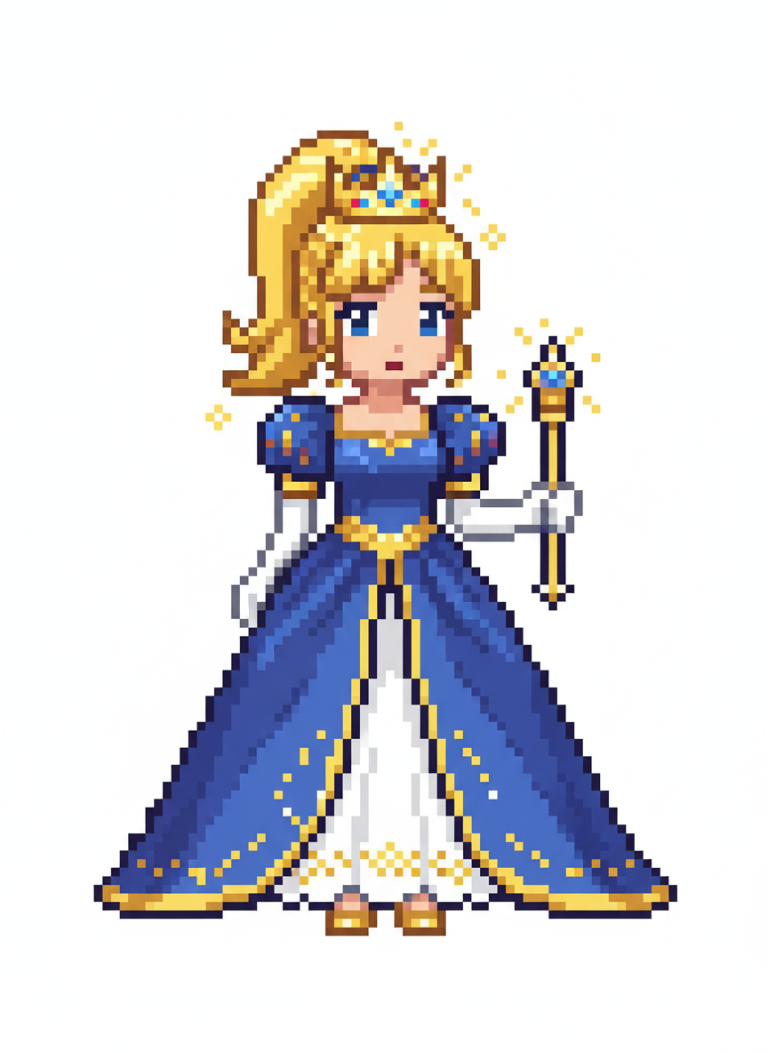 Princess Ashlynn - Pixel Art