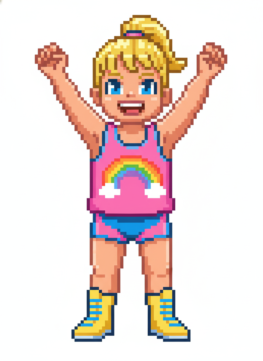 Champion Ashley - Pixel Art