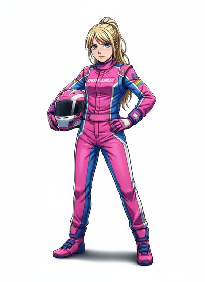 Ashley the Race Car Wonder 🚗 - Webtoon Anime