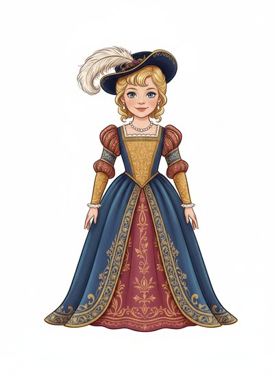 Ashley’s Noble Adventure 🎩 - Vintage Storybook