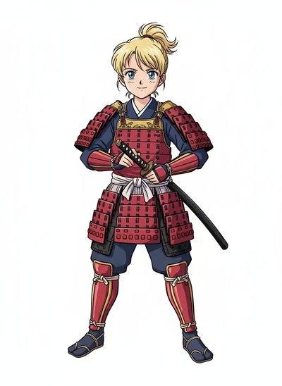 Ashley the Samurai Explorer - Classic Anime