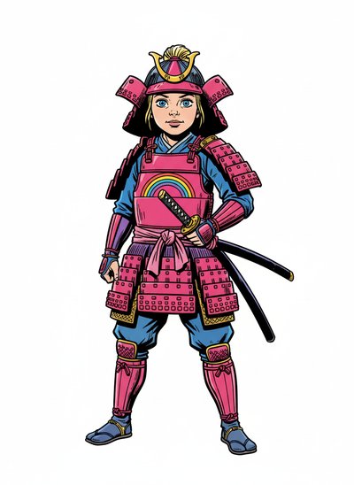 Ashley the Samurai Explorer - Comic Book