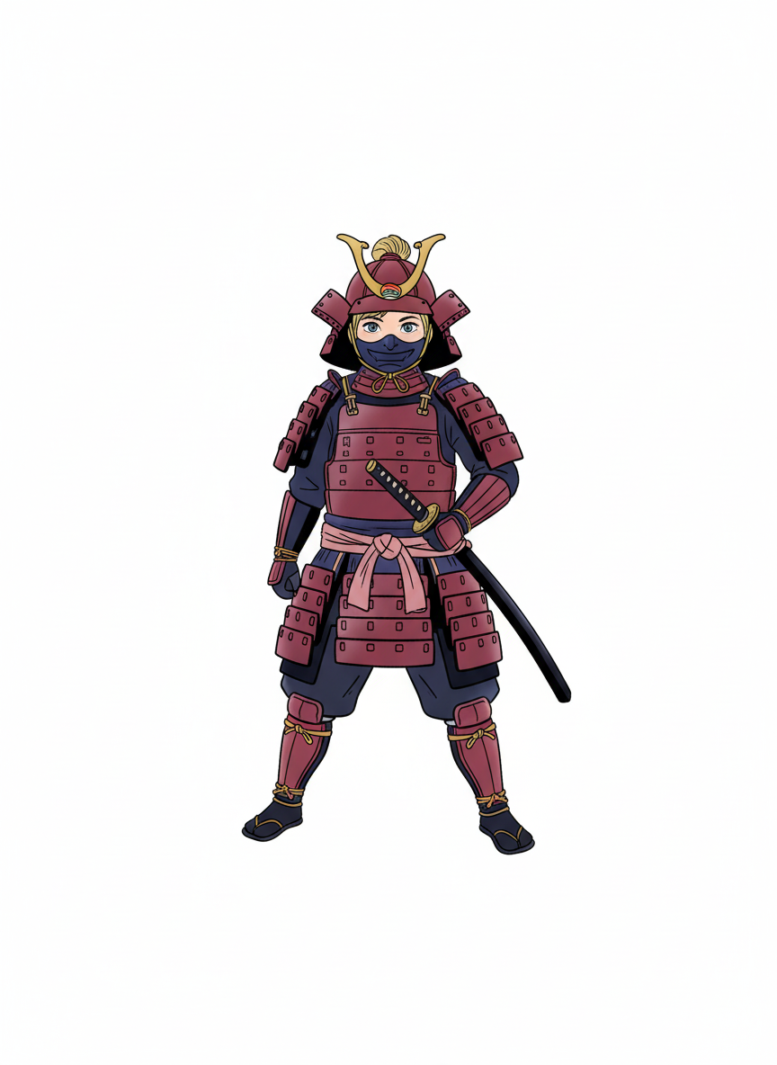 Samurai Ashley - Minimalist