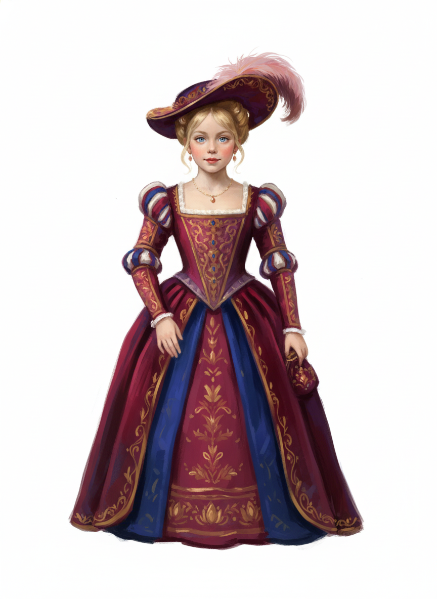 Lady Ashley of Wonder - Impressionist Painting