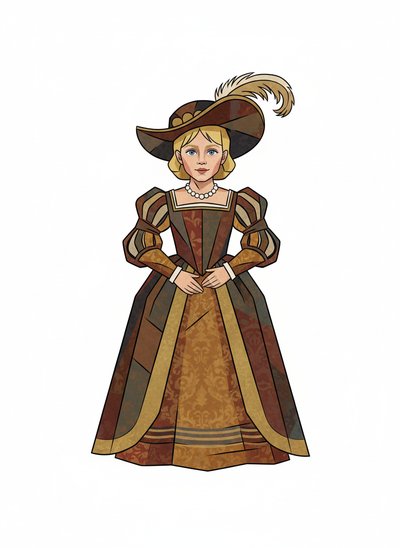 Ashley’s Noble Adventure 🎩 - Cubist Painting