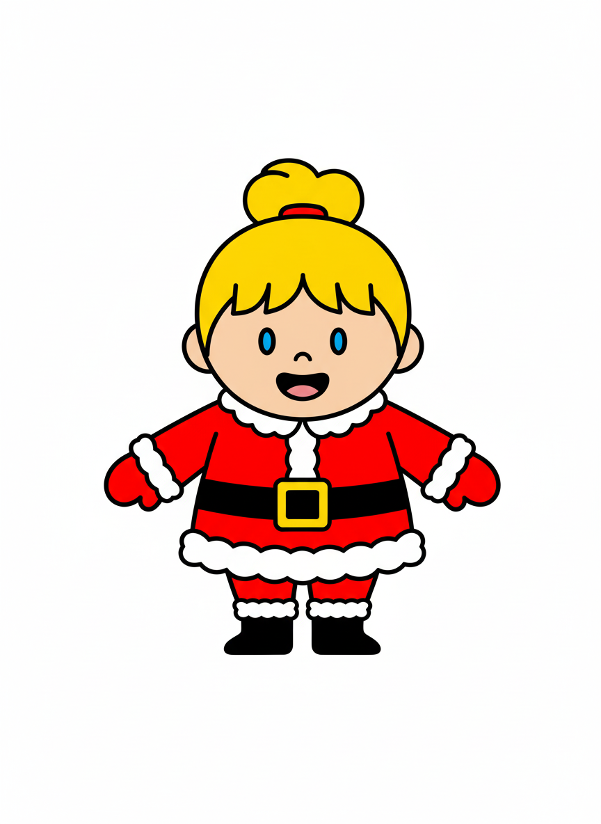 Santa Ashley - Preschool Simple