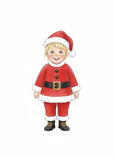 Ashley Claus Magic 🎅 - Gentle Pencil
