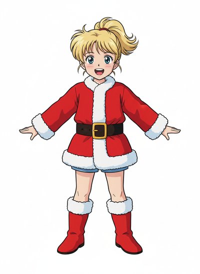 Ashley Claus Magic 🎅 - Classic Anime