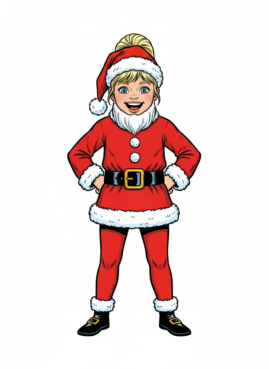 Santa Ashley - Comic Book