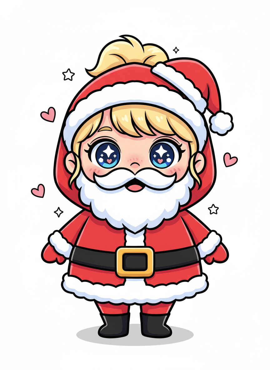 Santa Ashley - Kawaii Cute