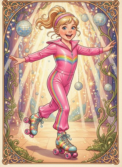 Ashley's Roller Disco Adventure 🎶 - Fairy Tale Classic