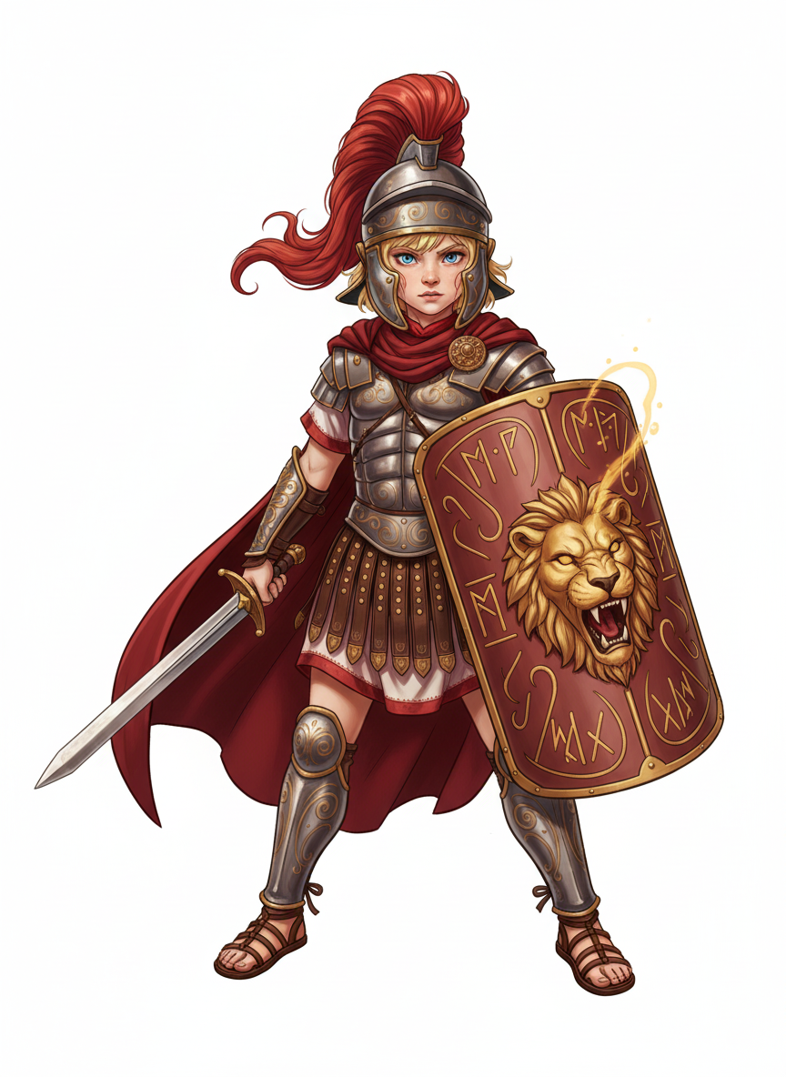 Ashley the Gladiator - Fairy Tale Classic