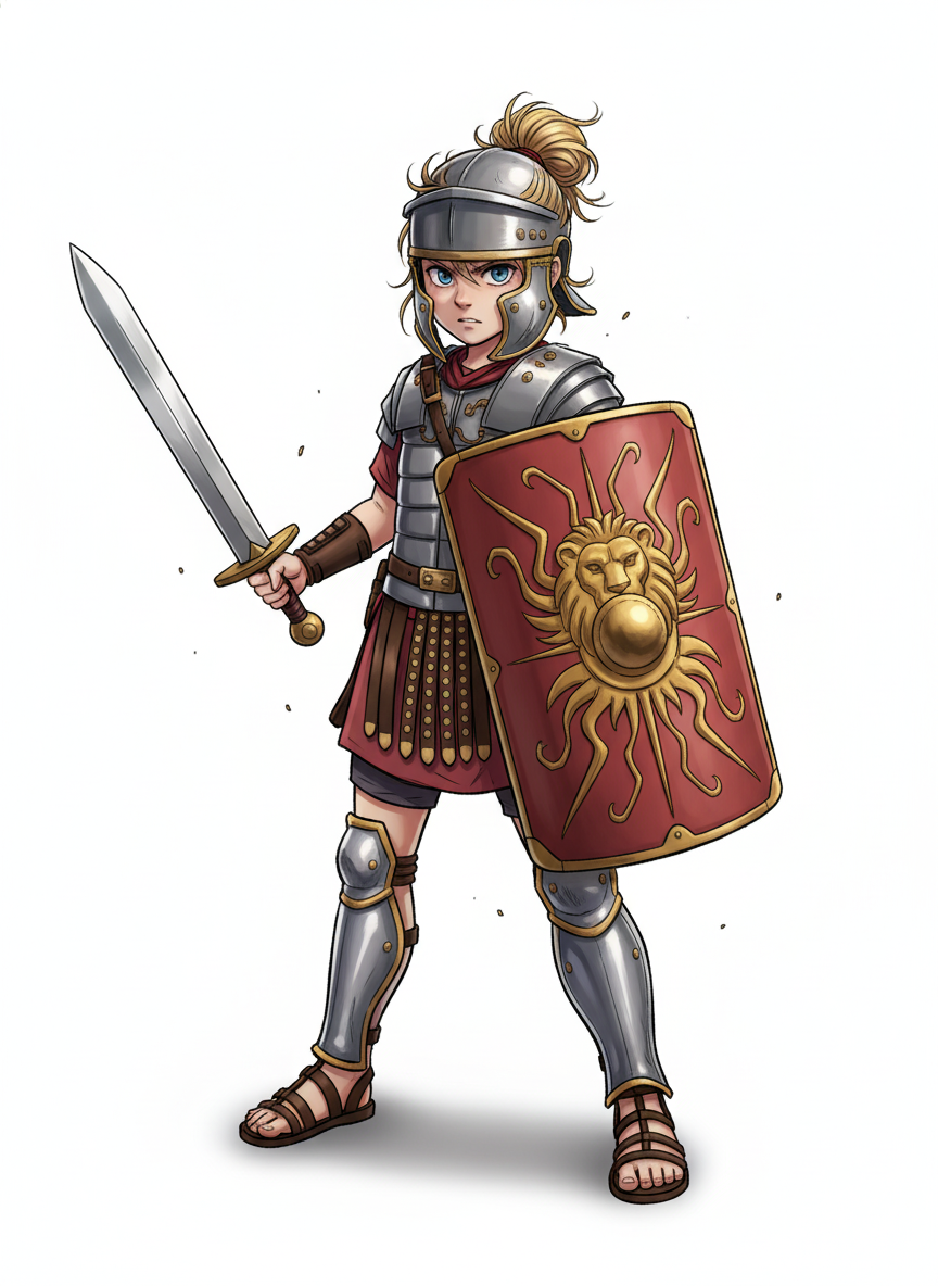 Ashley the Gladiator - Webtoon Anime