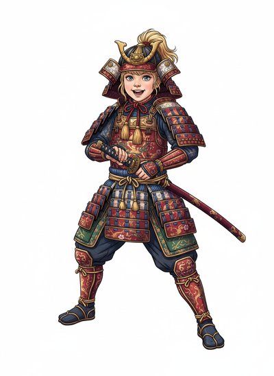 Ashley the Samurai Explorer - Fairy Tale Classic