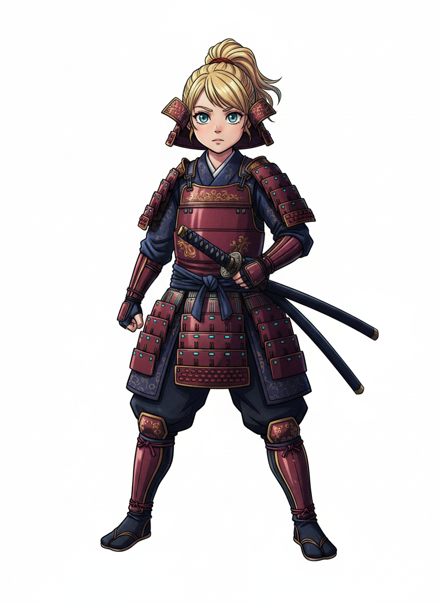 Samurai Ashley - Webtoon Anime