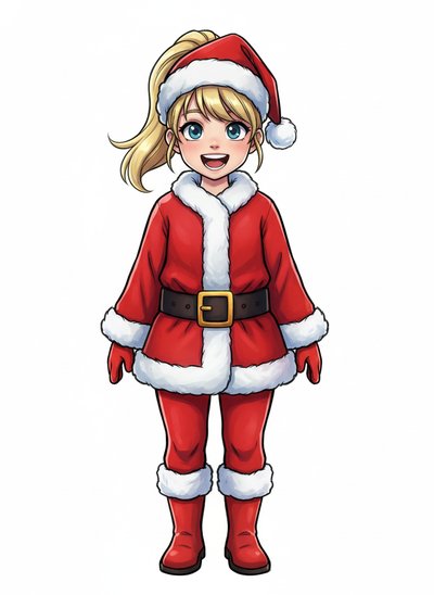 Ashley Claus Magic 🎅 - Webtoon Anime