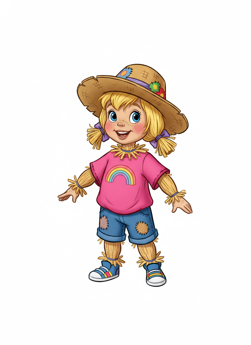 Scarecrow Ashley - Golden Age Animation