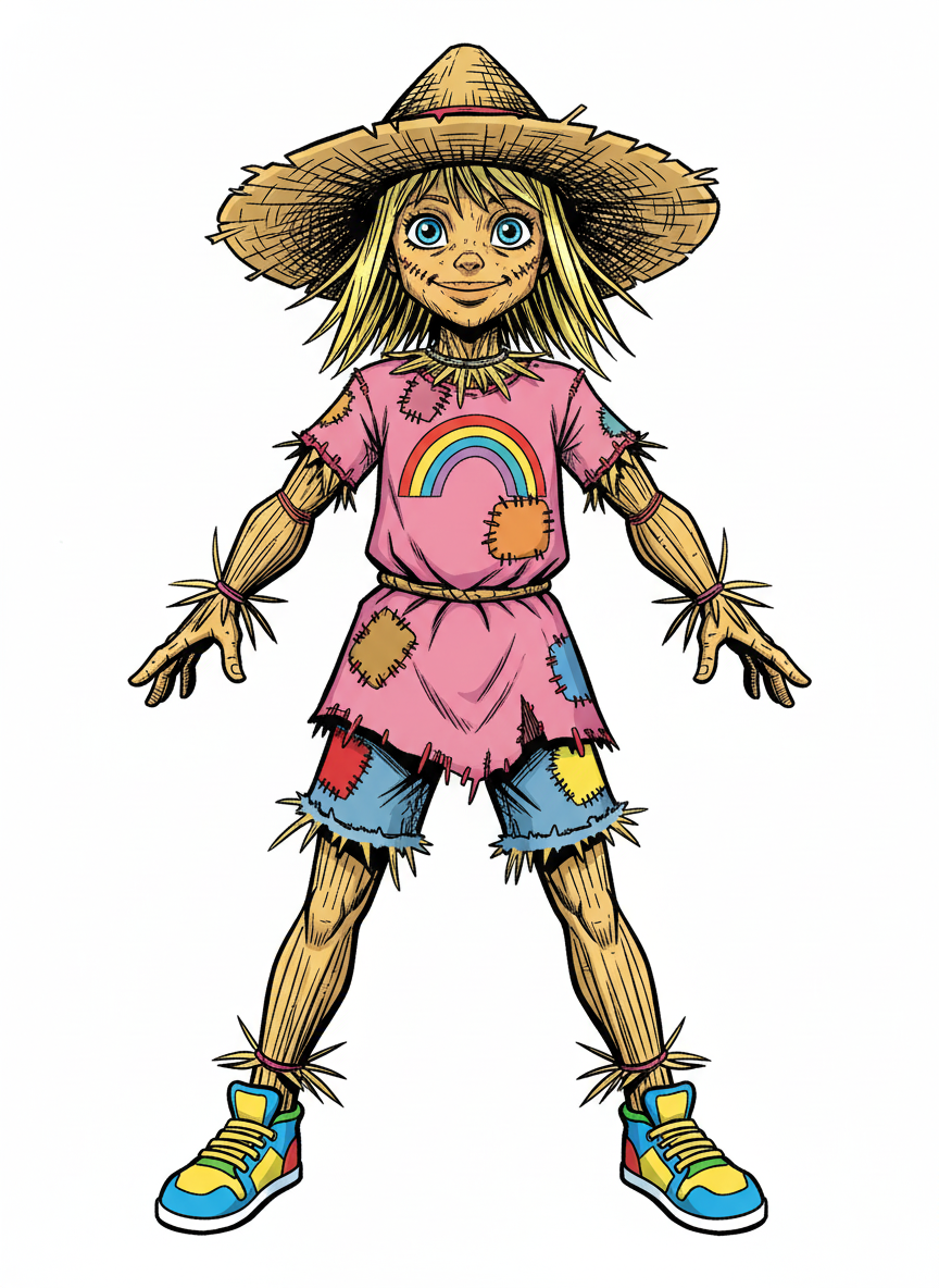 Scarecrow Ashley - Comic Book