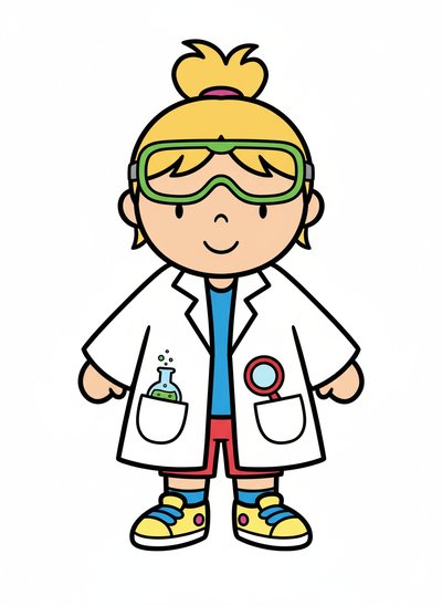 Ashley's Scientific Adventures 🧪 - Preschool Simple
