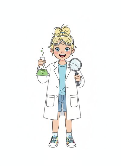 Ashley's Scientific Adventures 🧪 - Minimalist